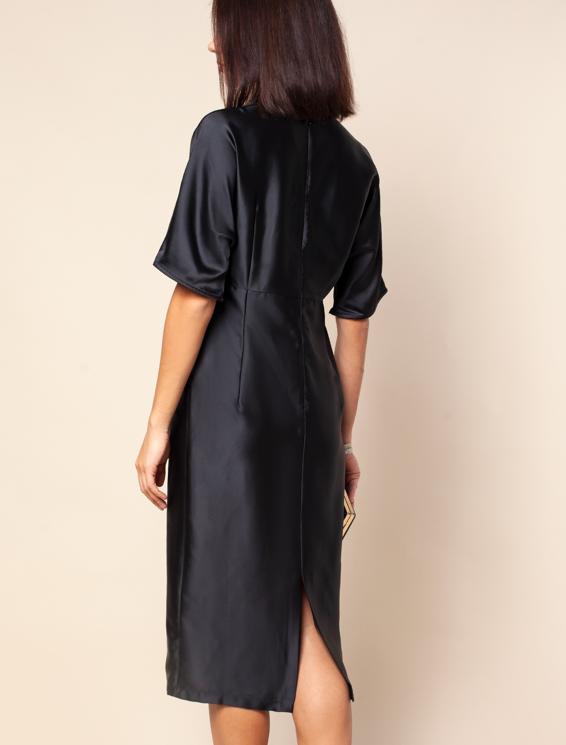 картинка Платье женское черный от магазина Одежда+